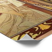 Alphonse Mucha - Jugendstilmeister Poster (Ecke)