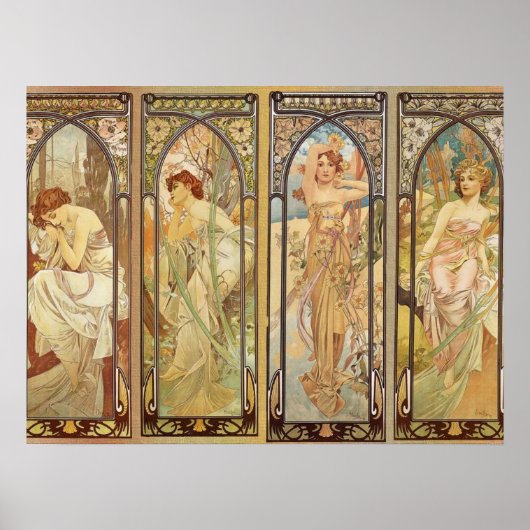 Alphonse Mucha - Jugendstilmeister Poster (Vorne)