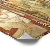 Alphonse Mucha - Jugendstilmeister Poster (Ecke)