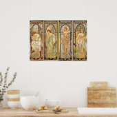 Alphonse Mucha - Jugendstilmeister Poster (Küche)