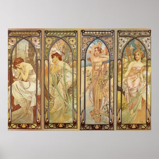 Alphonse Mucha - Jugendstilmeister Poster (Vorne)