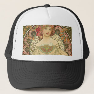 Alphonse Mucha - Jugendstilmeister Truckerkappe