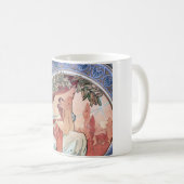 Alphonse Mucha Kaffeetasse (VorderseiteRechts)