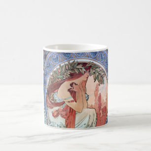 Alphonse Mucha Kaffeetasse