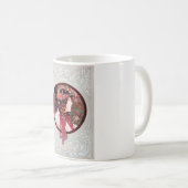 Alphonse Mucha Kaffeetasse (VorderseiteRechts)