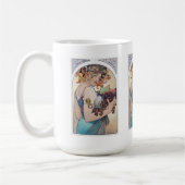 Alphonse Mucha Kaffeetasse (Links)