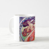 Alphonse Mucha Kaffeetasse (Vorderseite Links)