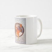 Alphonse Mucha Kaffeetasse (VorderseiteRechts)