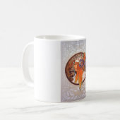 Alphonse Mucha Kaffeetasse (Vorderseite Links)