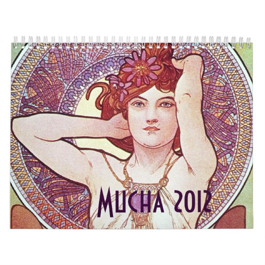 Alphonse Mucha Kalender (Titelbild)