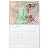 Alphonse Mucha Kalender (Jan 2027)