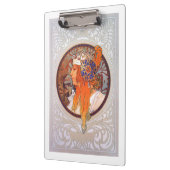 Alphonse Mucha Klemmbrett (Links)