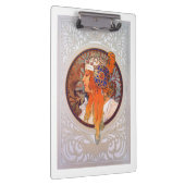 Alphonse Mucha Klemmbrett (Rechts)