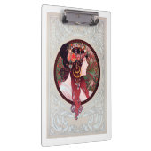 Alphonse Mucha Klemmbrett (Rechts)