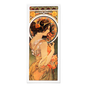Alphonse Mucha Kuhschelle Fotodruck