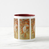 Alphonse Mucha - Kunst Nouveau - Frühling Tasse (Zentrum)