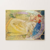 Alphonse Mucha Kunst Puzzle (Horizontal)