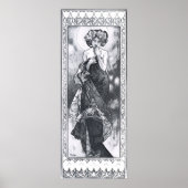 Alphonse Mucha. La Lune/Moon 1902 Poster (Vorne)
