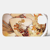 Alphonse Mucha Lady mit Obst Case-Mate iPhone Hülle (Rückseite (Horizontal))