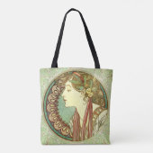 Alphonse Mucha Laurel Gallery Tasche (Rückseite)