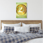 Alphonse Mucha Laurel Leinwand Poster (Insitu (Schlafzimmer))