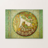 Alphonse Mucha Laurel Puzzle (Horizontal)