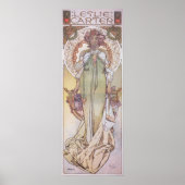 Alphonse Mucha. Leslie Carter, 1908 Poster (Vorne)