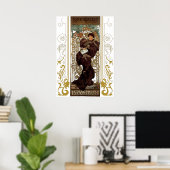Alphonse Mucha - Lorenzaccio - Art Nouveau Poster (Heimbüro)