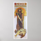 Alphonse Mucha. Medee, 1898 Poster (Vorne)