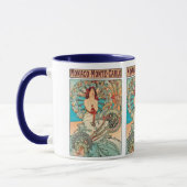 Alphonse Mucha Monaco, Monte Carlo, 1897 Tasse (Links)