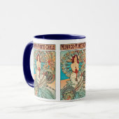 Alphonse Mucha Monaco, Monte Carlo, 1897 Tasse (Vorderseite Links)