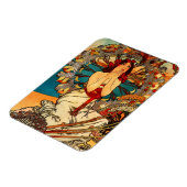 Alphonse Mucha Monte Carlo Magnet (Linke Seite)