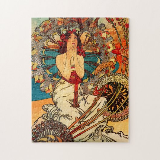 Alphonse Mucha Monte Carlo Puzzle (Vertikal)