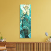 Alphonse Mucha Moonlight Clair De Lune Art Nouveau Leinwanddruck (Insitu (Wohnzimmer))