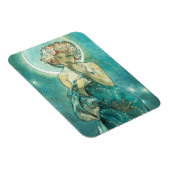 Alphonse Mucha Moonlight Clair De Lune Art Nouveau Magnet (Rechte Seite)