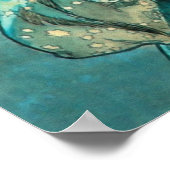 Alphonse Mucha Moonlight Clair De Lune Art Nouveau Poster (Ecke)