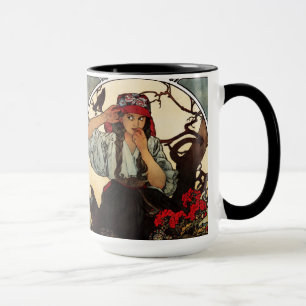 Alphonse Mucha Moravischer Lehrergesangverein Tass Tasse