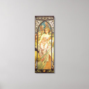 Alphonse Mucha, Morgen Erwachen Leinwanddruck