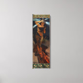 Alphonse Mucha Morning Star Leinwand Poster (Vorderseite)