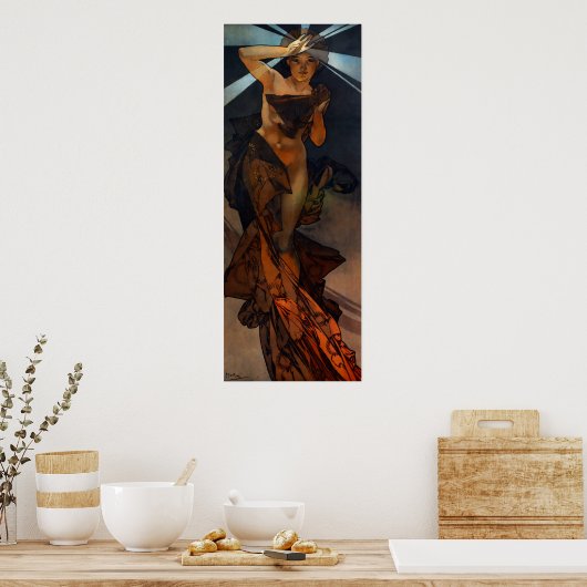 Alphonse Mucha Morning Star Poster (Küche)