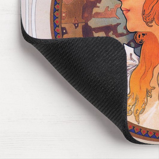 Alphonse Mucha Mousepad (Ecke)