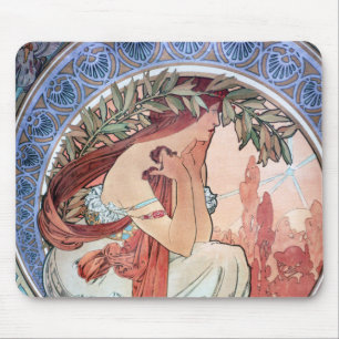 Alphonse Mucha Mousepad