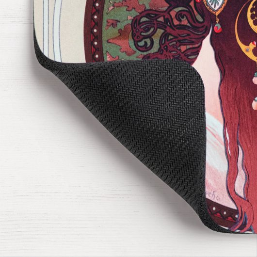 Alphonse Mucha Mousepad (Ecke)