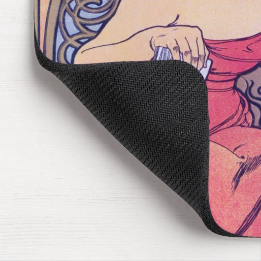 Alphonse Mucha Mousepad (Ecke)