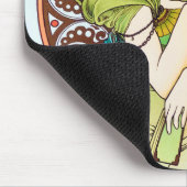 Alphonse Mucha Mousepad (Ecke)