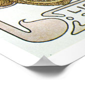 Alphonse Mucha. Nectar, 1899 Poster (Ecke)