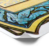 Alphonse Mucha. Nenbergar/Wasserlilie, 1898 Poster (Ecke)