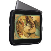 Alphonse Mucha Obstmalerei Laptopschutzhülle (Vorne Rechts)
