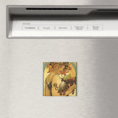 Alphonse Mucha Obstmalerei Magnet (In Situ (Geschirrspüler))