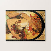 Alphonse Mucha Obstpuzzle Puzzle (Horizontal)